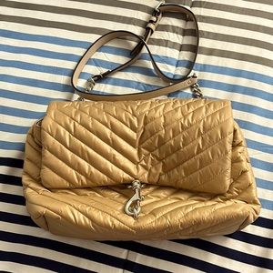 Rebecca Minkoff nylon jumbo flap shoulder bag